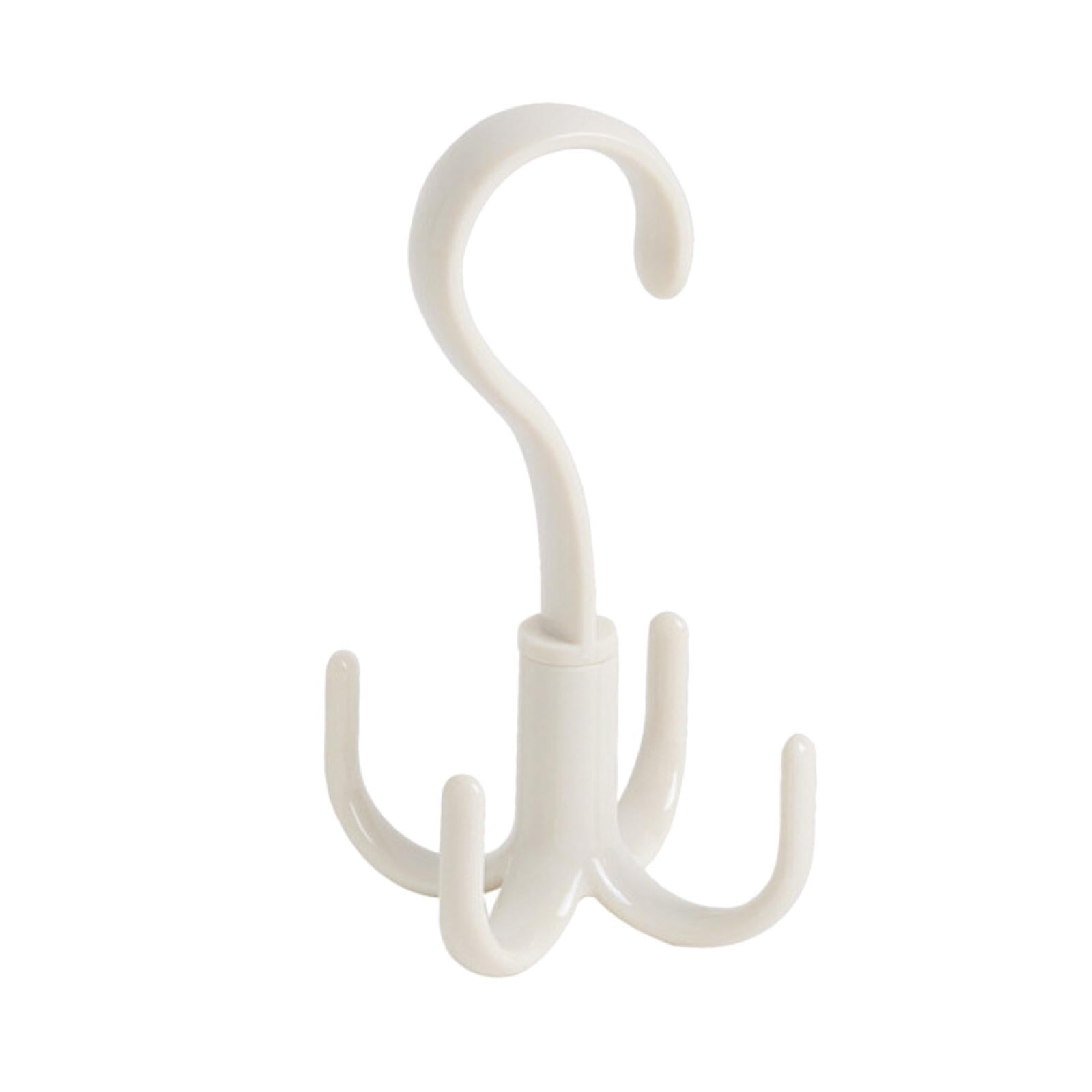 4 Claw Hook 360 Degree Rotatable Save Space Organizer Storage for Dormitory