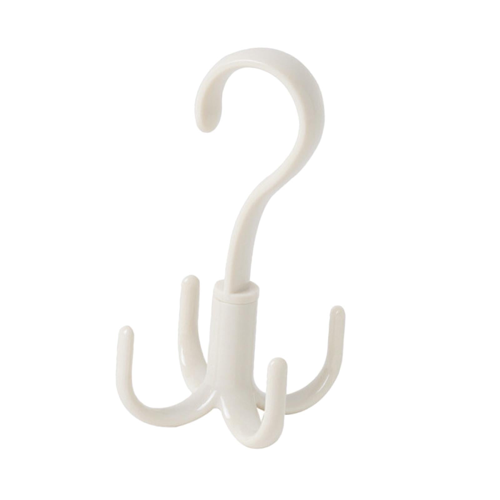 4 Claw Hook 360 Degree Rotatable Save Space Organizer Storage for Dormitory