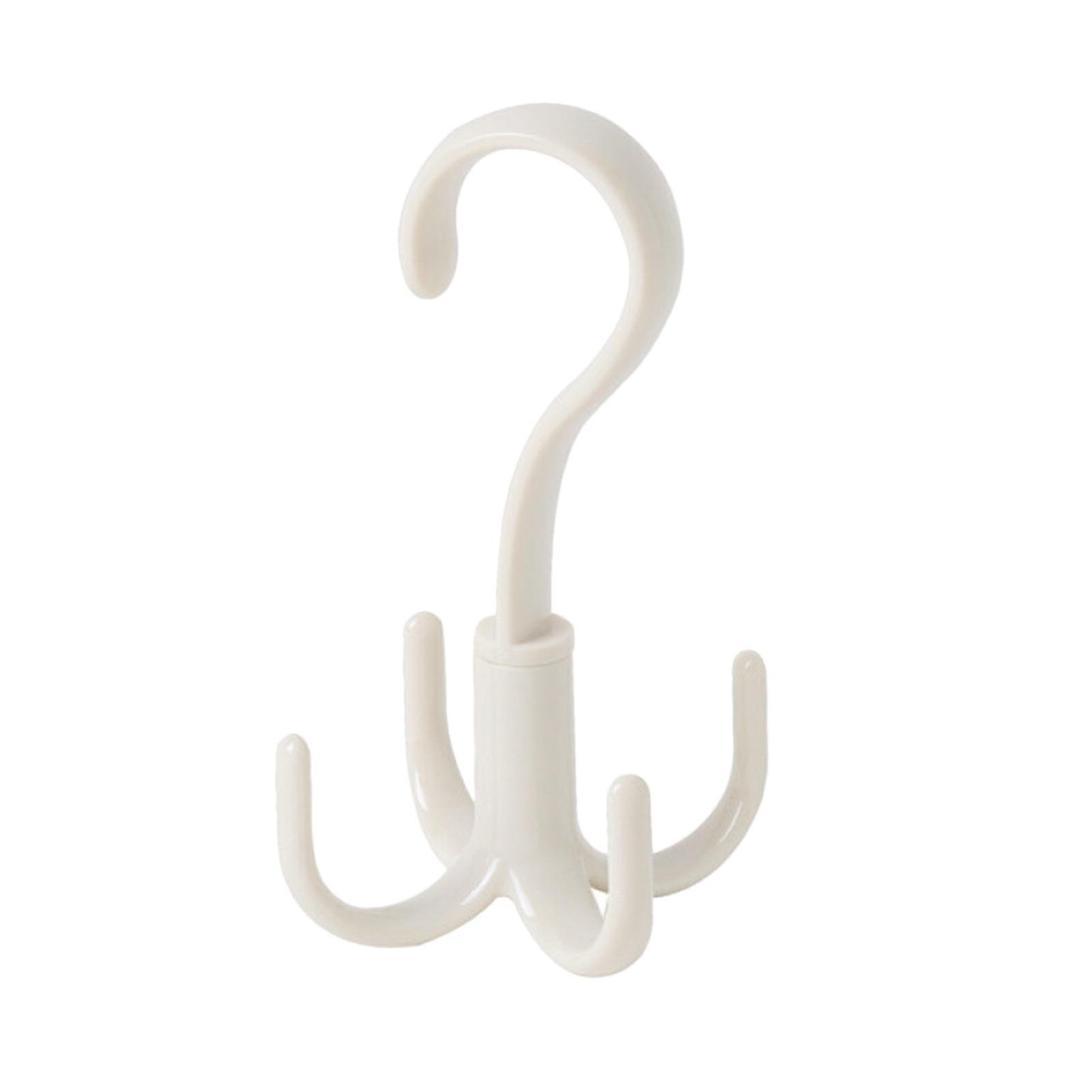 4 Claw Hook 360 Degree Rotatable Save Space Organizer Storage for Dormitory