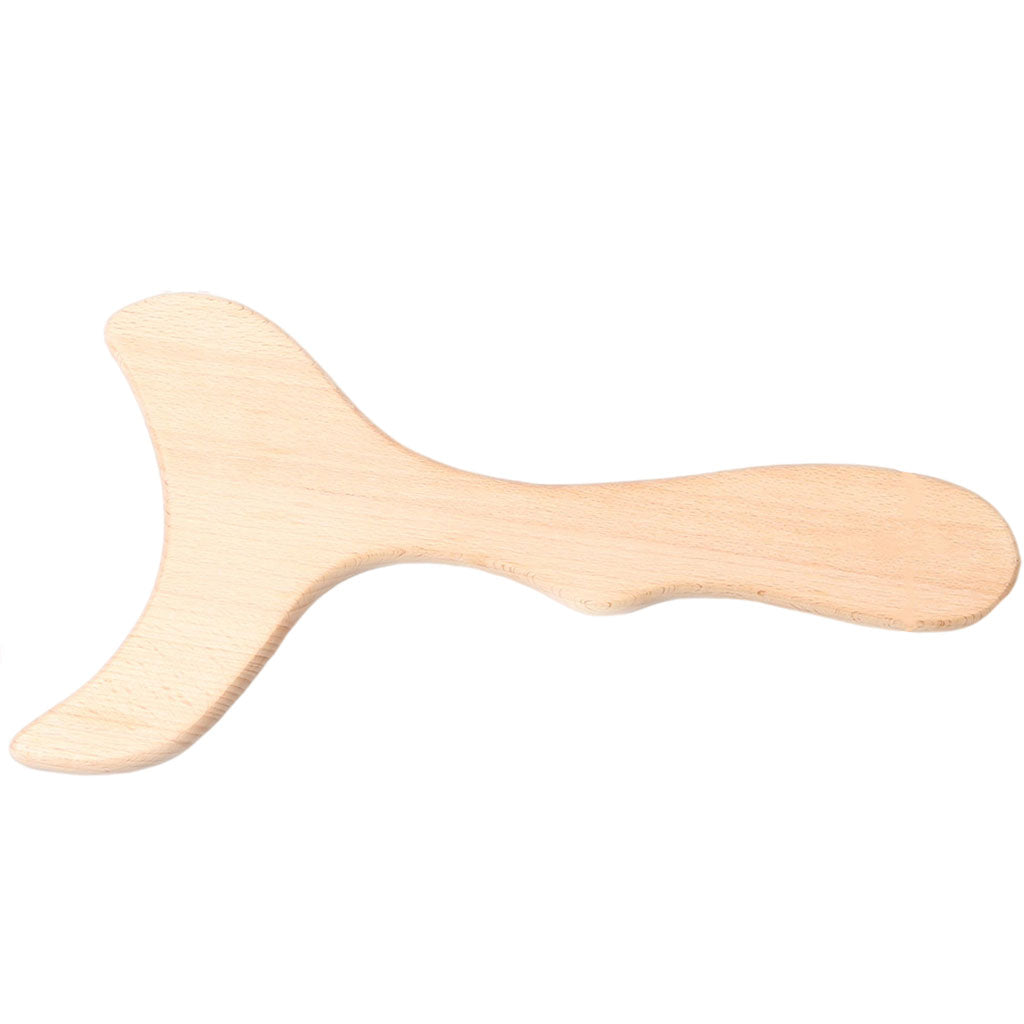 Wooden Body Massage Scraping Board Gua Sha for Neck Shoulder Back Leg Arm Fish Tail Shaped