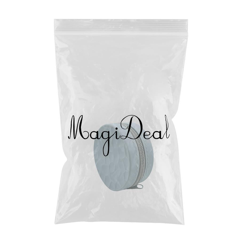 Silicone Coin Purse Zipper Creative for Makeup Women Children light blue