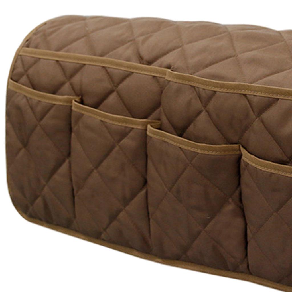 14 Pockets Sofa Armrest Organizer Hanging Storage Bag for Magazine DVD Phone Coffee