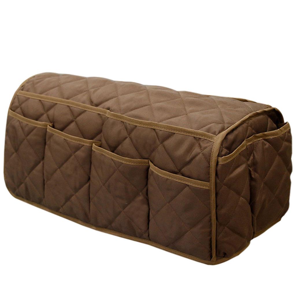 14 Pockets Sofa Armrest Organizer Hanging Storage Bag for Magazine DVD Phone Coffee