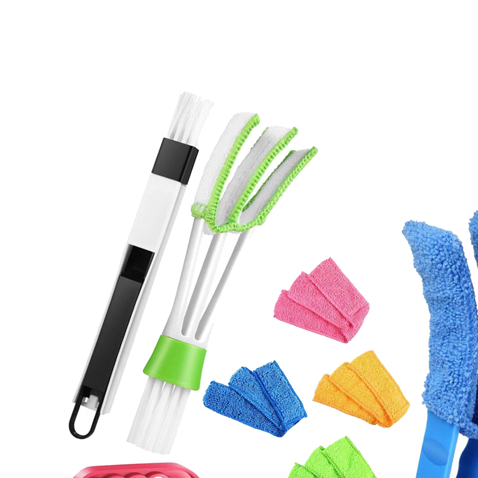 11x Window Blind Cleaning Tool Groove Gap Cleaner for Shutter Sliding Door