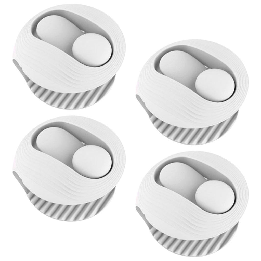 Bed Cover Grippers Fasteners Clips Slip-Resistant for Winter Quilts Clothes white