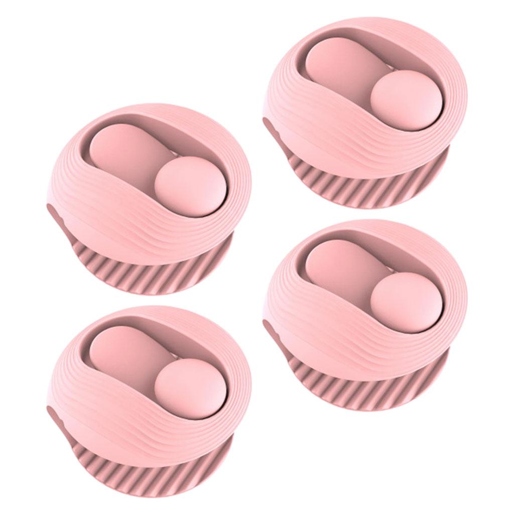 Bed Cover Grippers Fasteners Clips Slip-Resistant for Winter Quilts Clothes dark pink