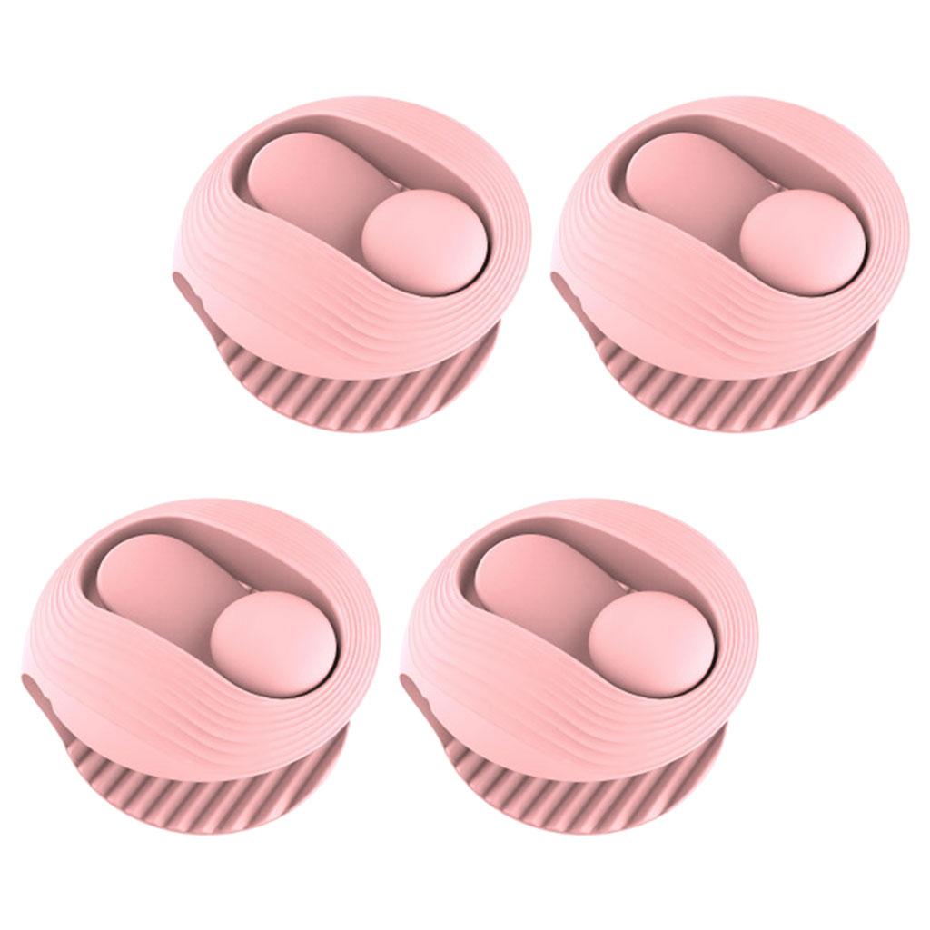 Bed Cover Grippers Fasteners Clips Slip-Resistant for Winter Quilts Clothes dark pink