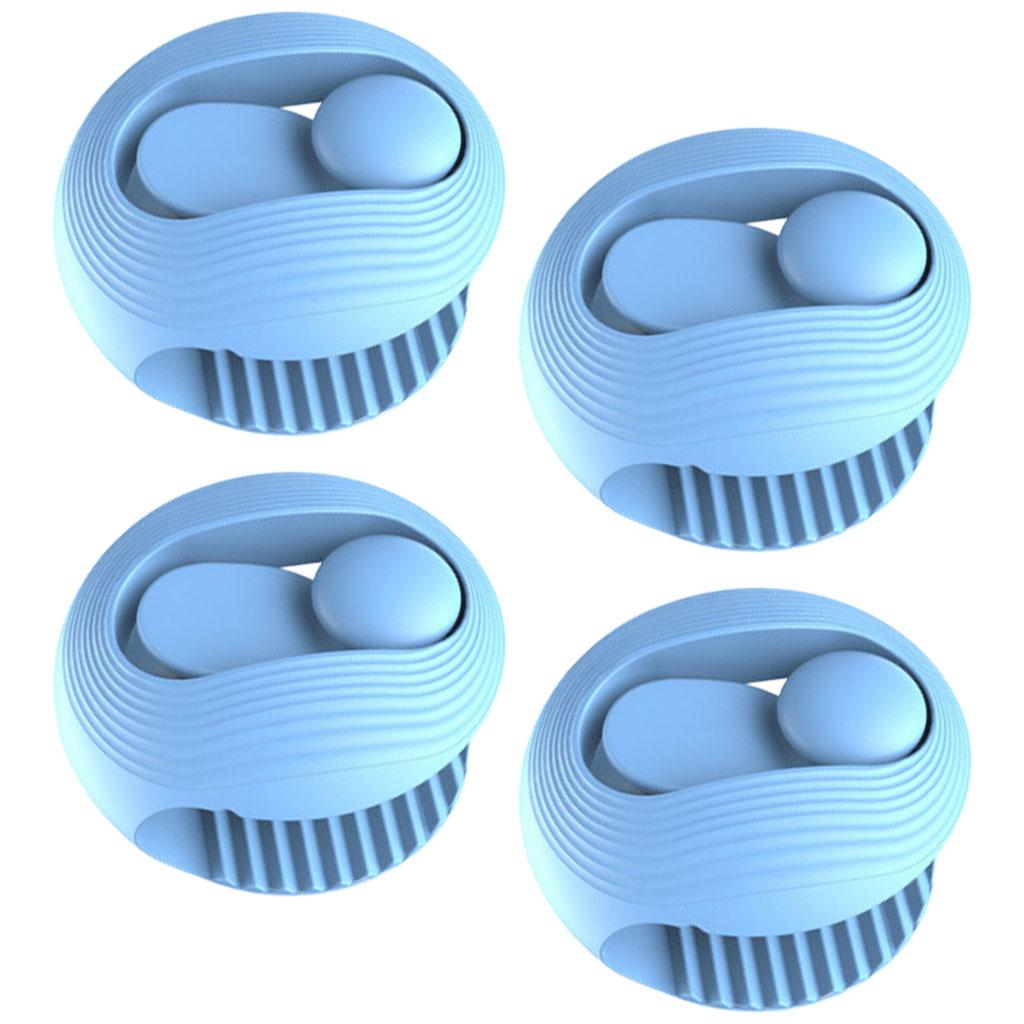 Bed Cover Grippers Fasteners Clips Slip-Resistant for Winter Quilts Clothes blue