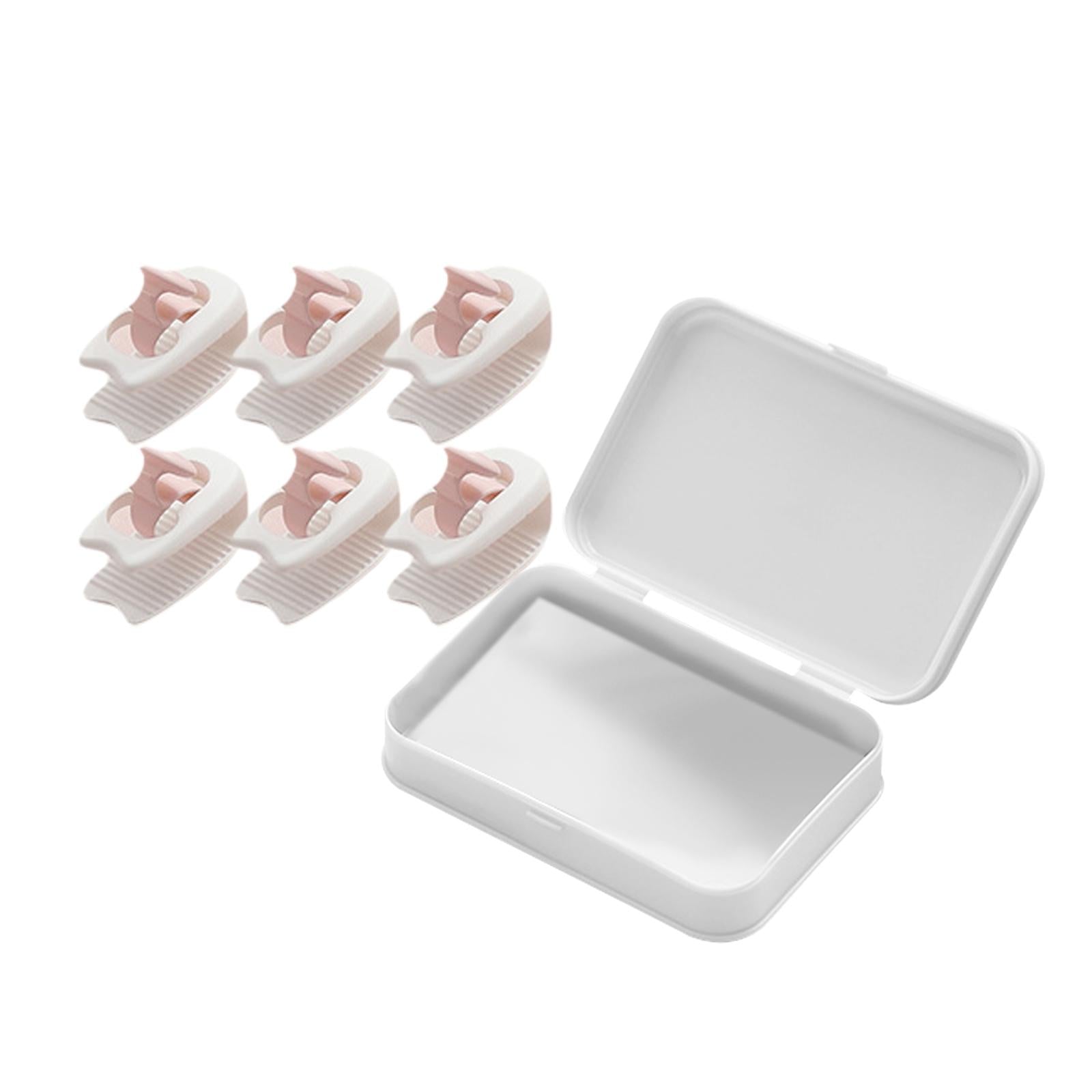 4 PCS Blanket Grippers Quilt Non-Slip Adjustable Mattress Bear Clip Fastener white