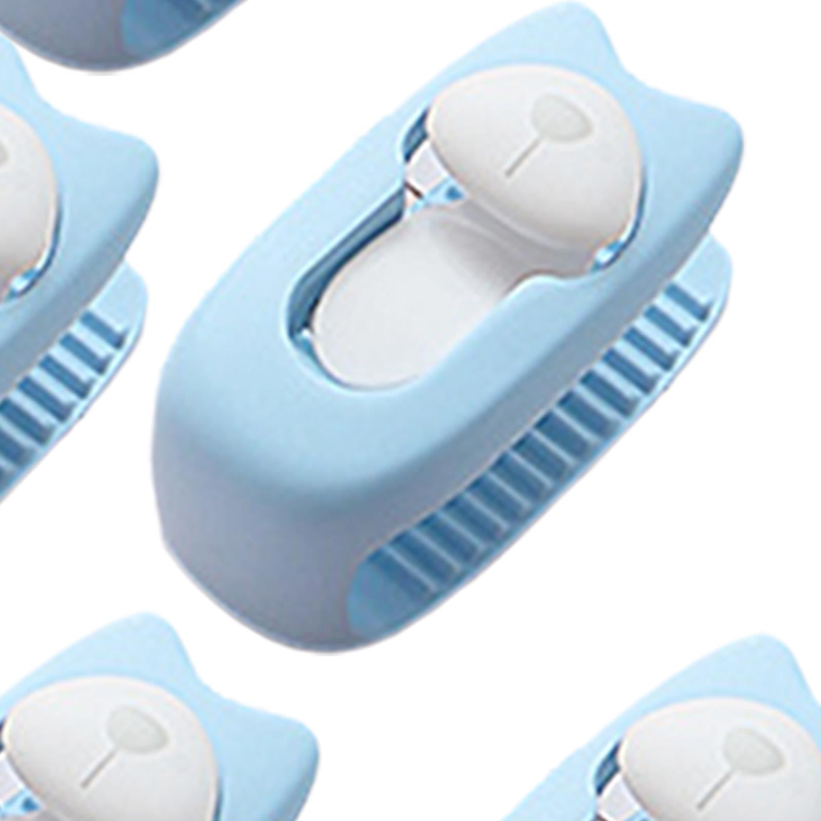 Non-Slip Duvet Cover Clips Blanket Clip Bed Cover Curtain Clips Blue