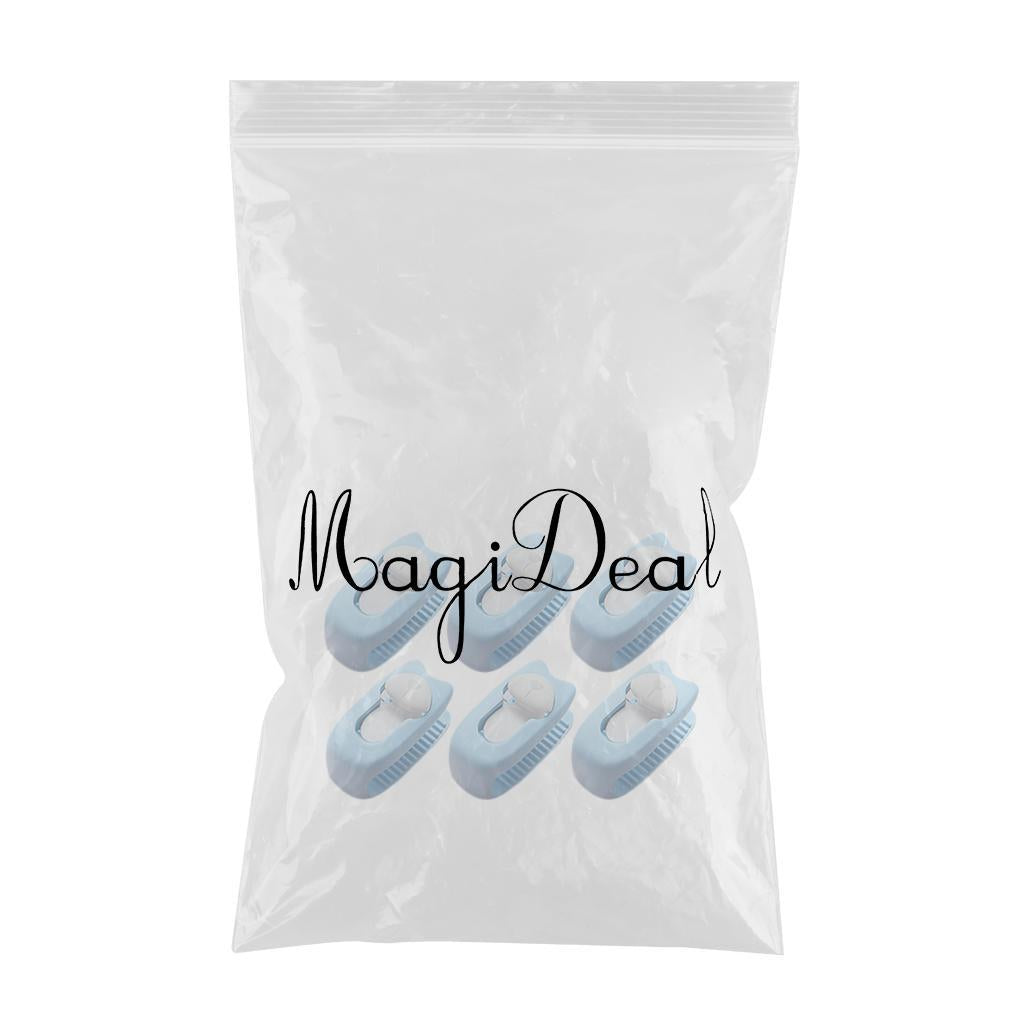 Non-Slip Duvet Cover Clips Blanket Clip Bed Cover Curtain Clips Blue