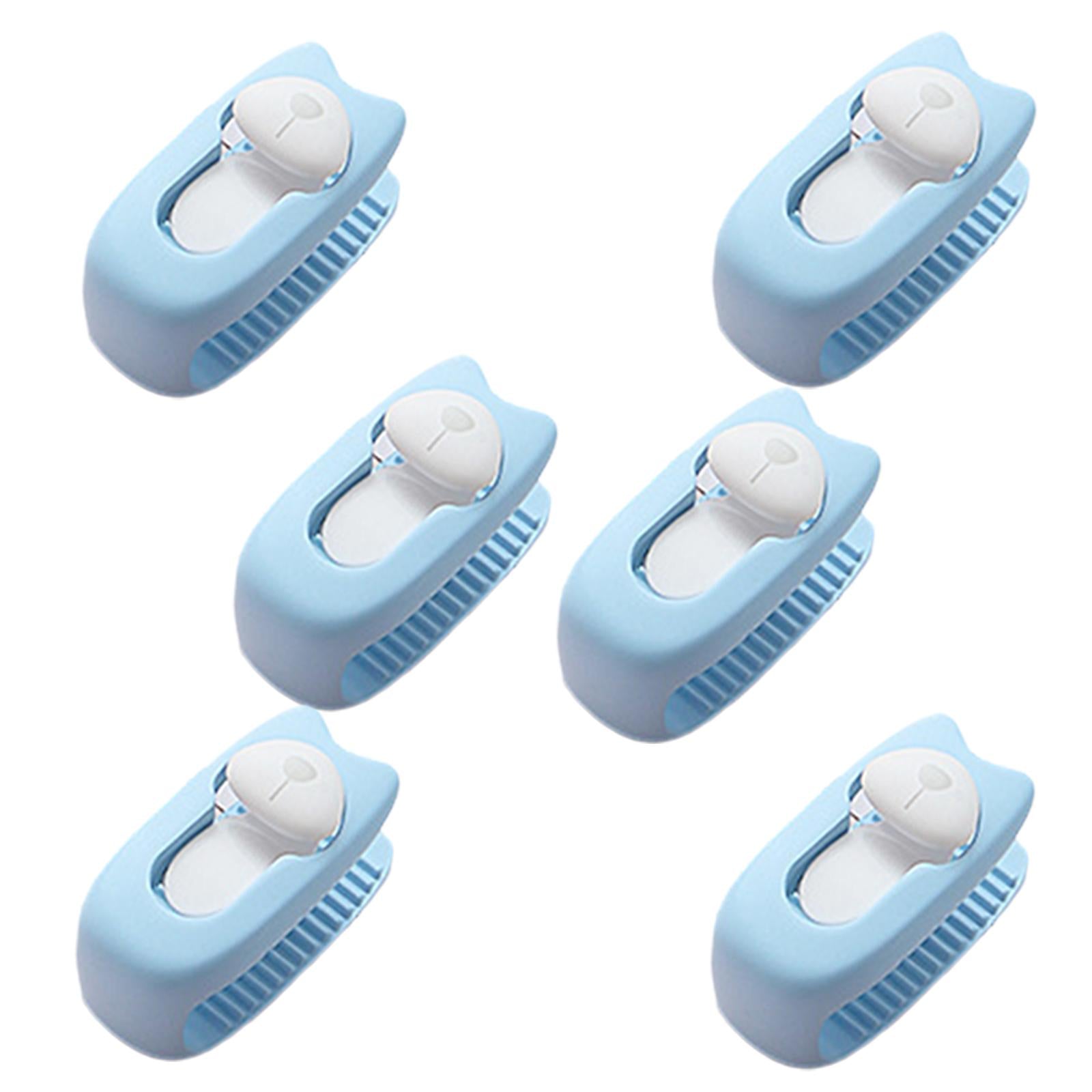 Non-Slip Duvet Cover Clips Blanket Clip Bed Cover Curtain Clips Blue