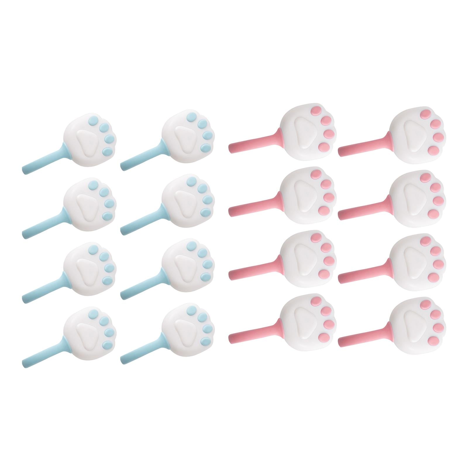 8Pcs Non-Slip Quilt Fixer Clip Quilt Clips Holder Fastener for Bed Duvet Pink