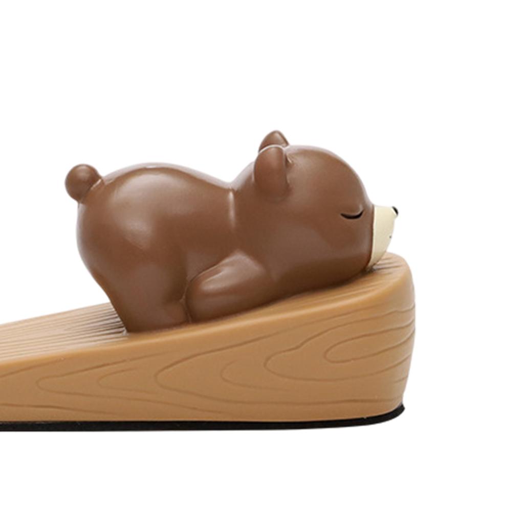 Animal Shaped Door Stopper Non Slip Safety Cartoon for Office Door Seam Bear