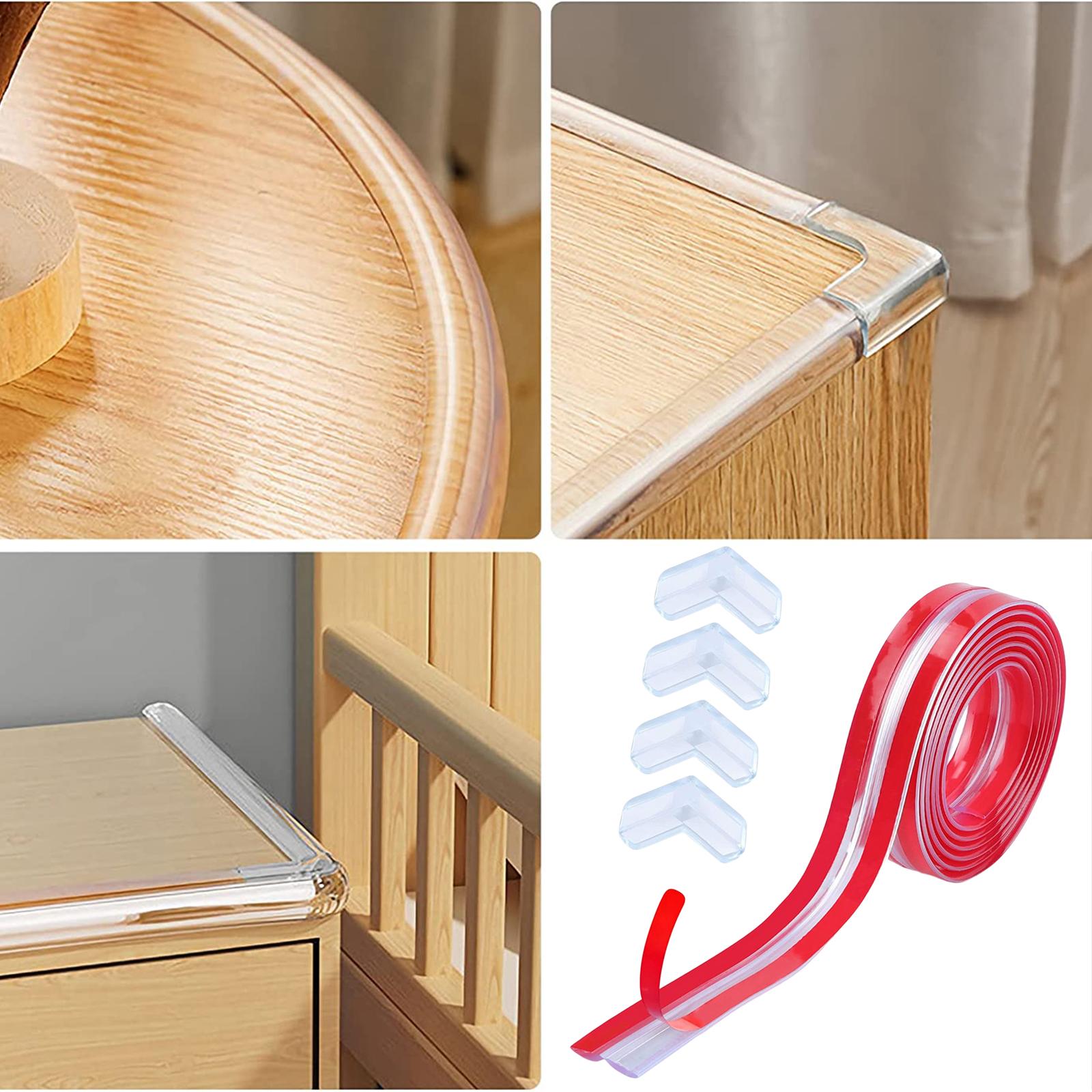 Baby Proofing Corner Protectors Furniture Edge Protector Strip 15mm 3m