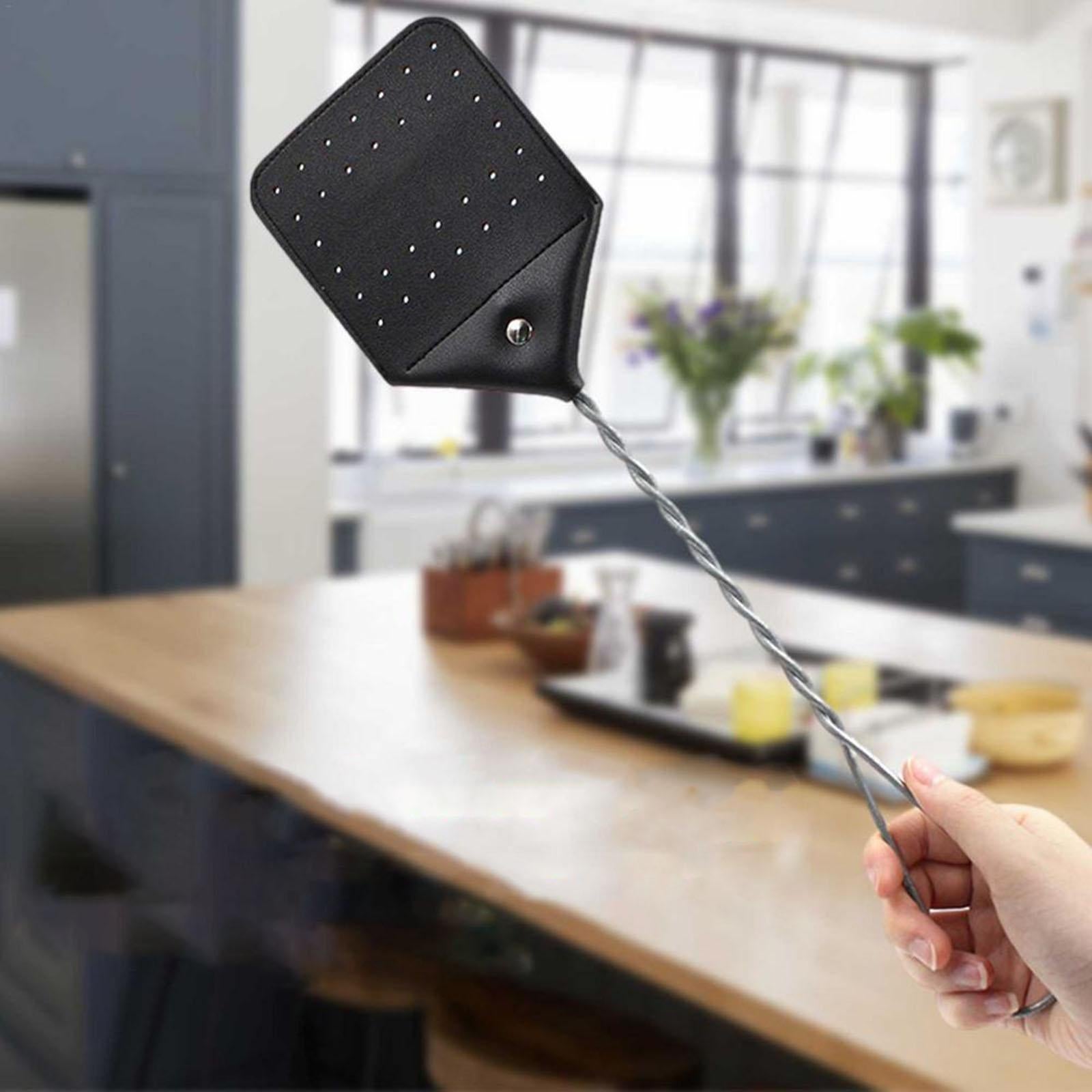 Manual Fly Swatter with Long Handle Fly Swatter for Indoor Household Garden