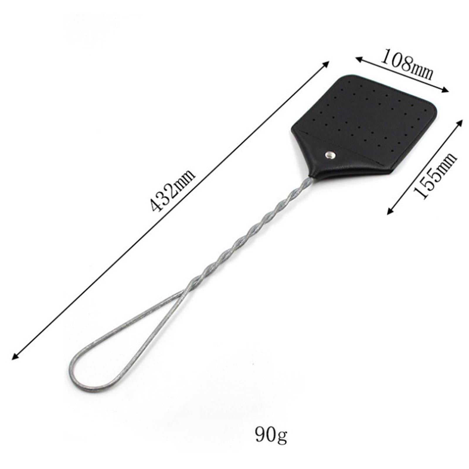 Manual Fly Swatter with Long Handle Fly Swatter for Indoor Household Garden