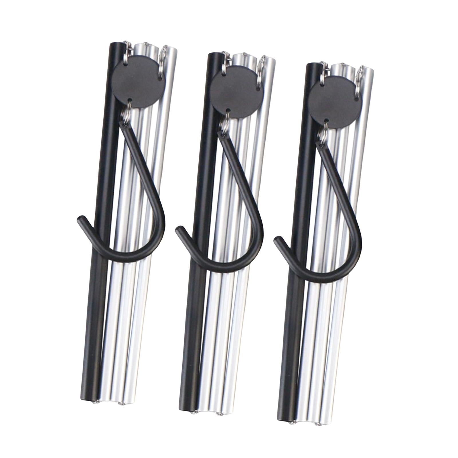 Collapsible Clothing Hanger Wardrobe Organizer Portable for Home Balcony Black