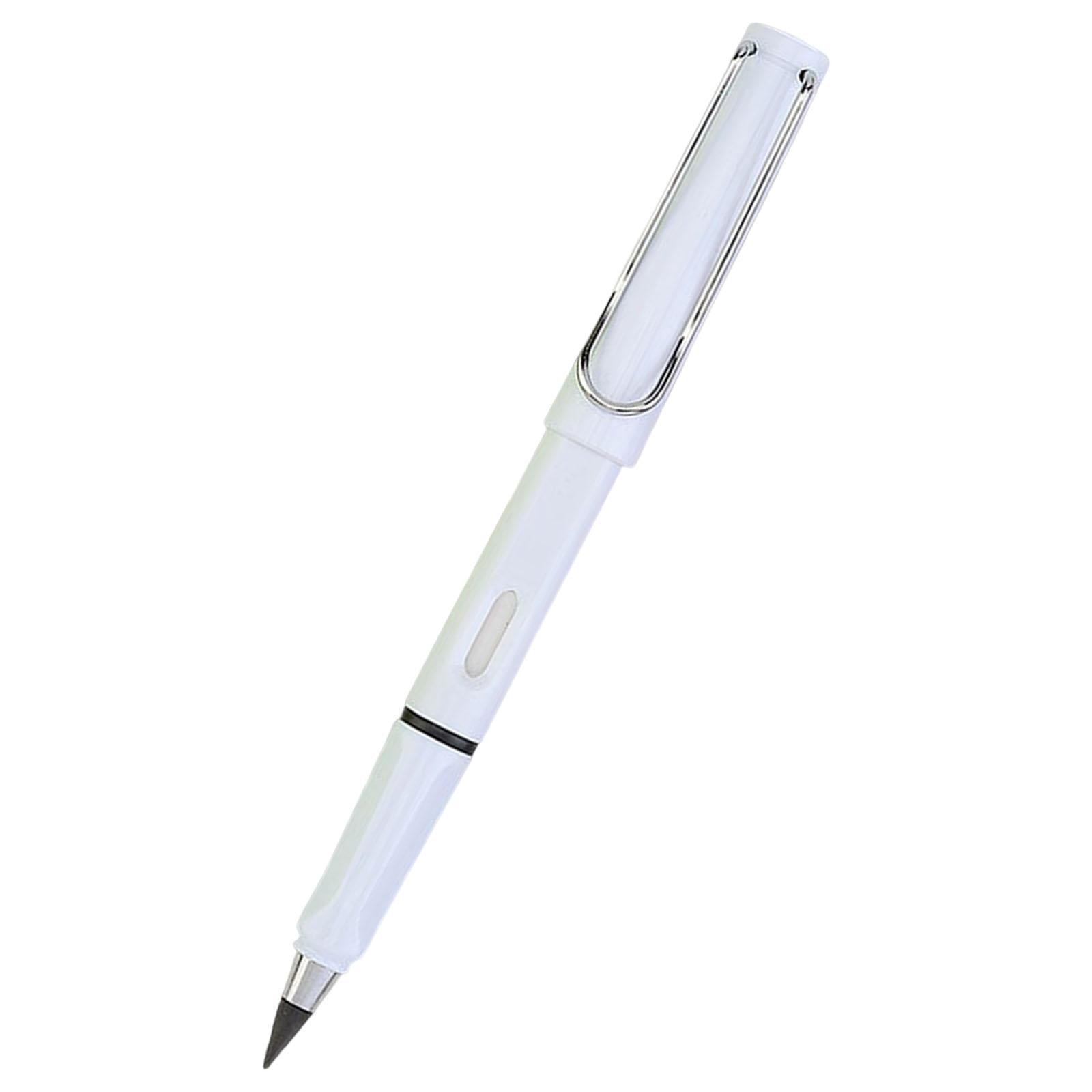 Multifunctional Inkless Pencils Erasable Pencil for Students Drawing White