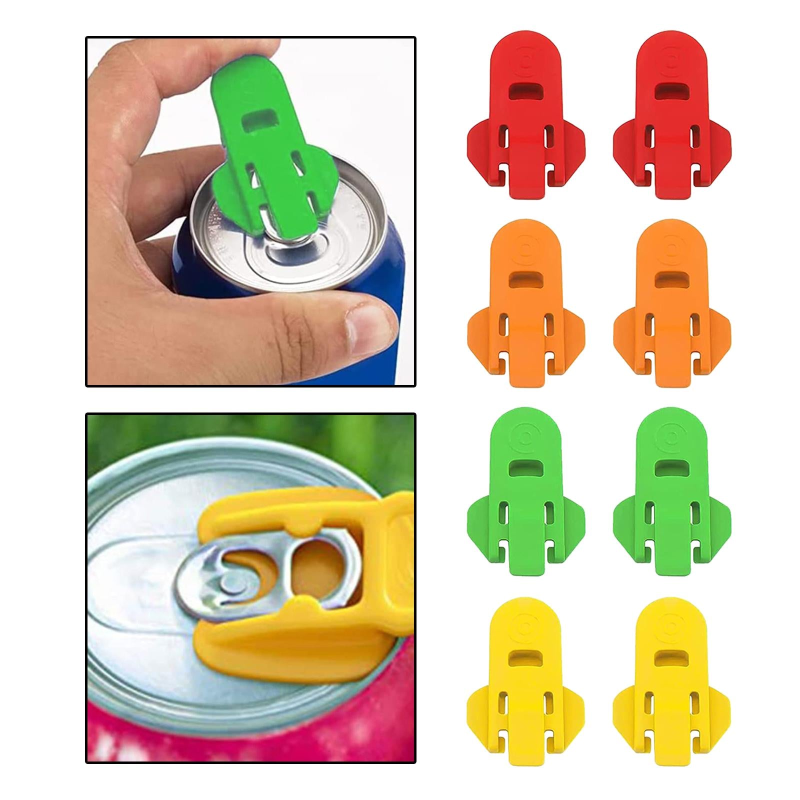 8Pcs Beverage Can Opener Beverage Can Protector for Kitchen Cookouts Home