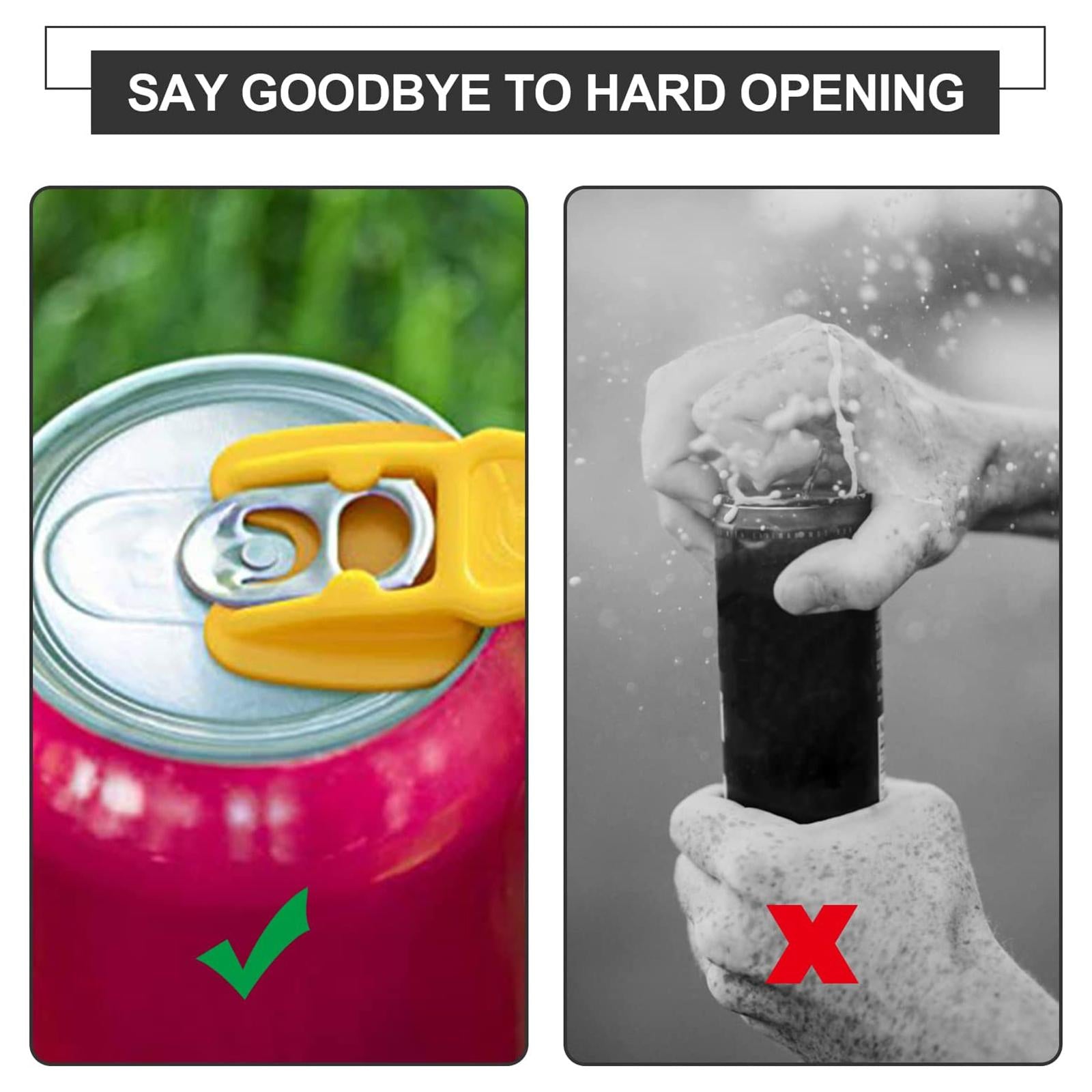 8Pcs Beverage Can Opener Beverage Can Protector for Kitchen Cookouts Home