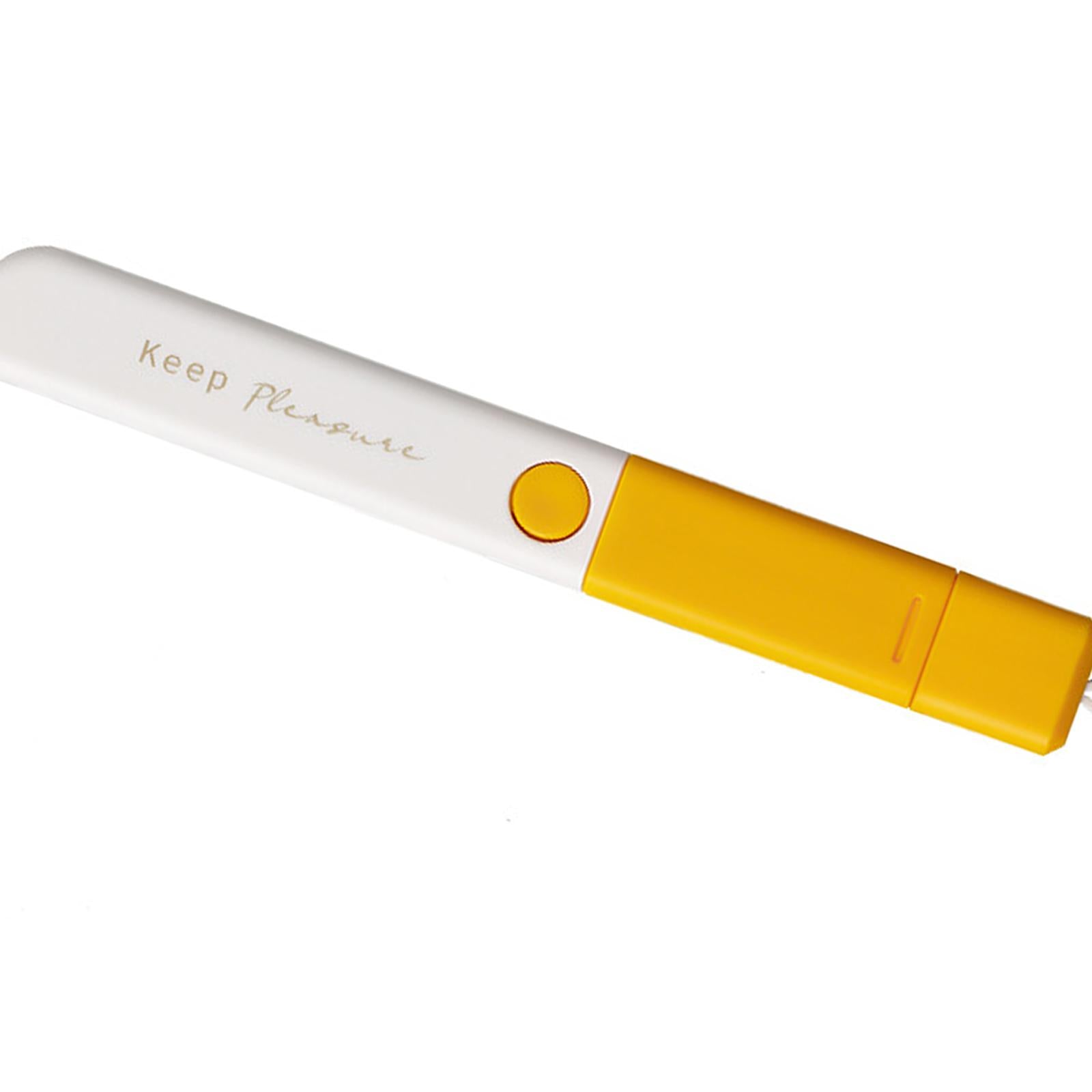 Double Sided Loose hair remover Brushes Foldable for Pet Hair Dust Lint Yellow