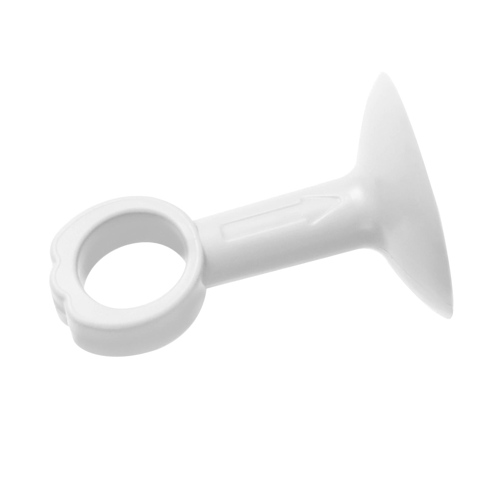 Door Stopper Door Knob Bumper Door Pad for Bedroom Living Room White