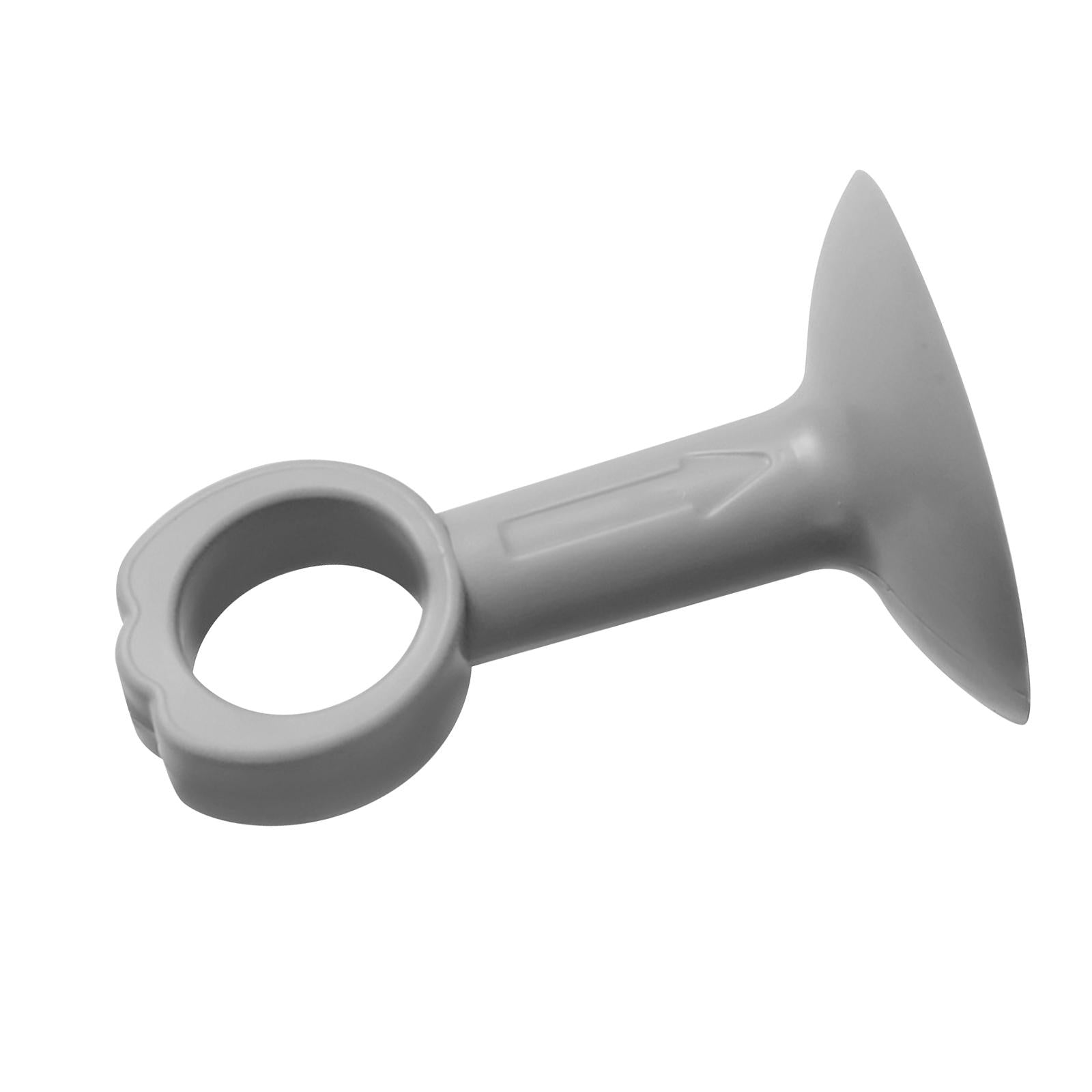 Door Stopper Door Knob Bumper Door Pad for Bedroom Living Room Gray