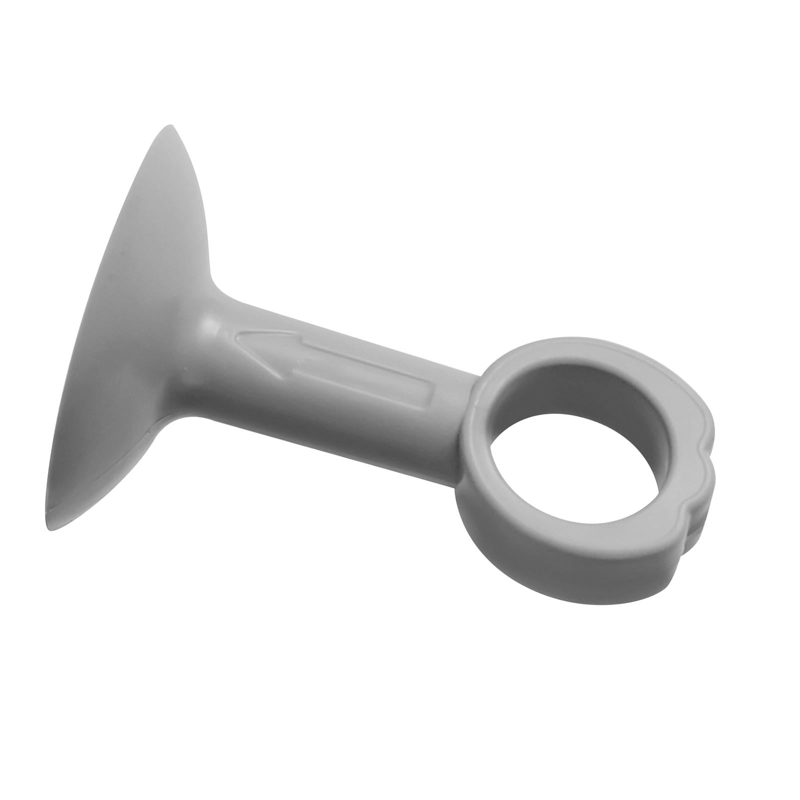 Door Stopper Door Knob Bumper Door Pad for Bedroom Living Room Gray