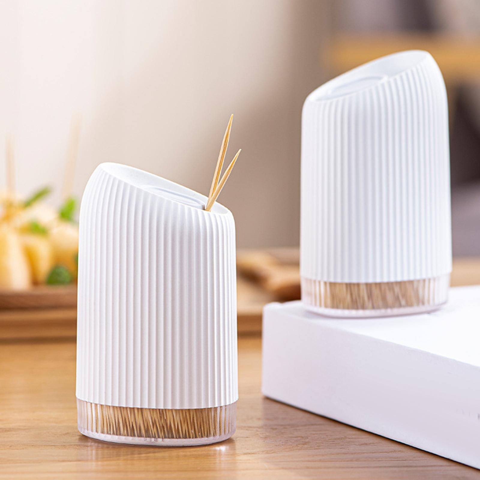 Portable Toothpick Holder Box Ornaments Stylish for Home Restaurant Kitchen