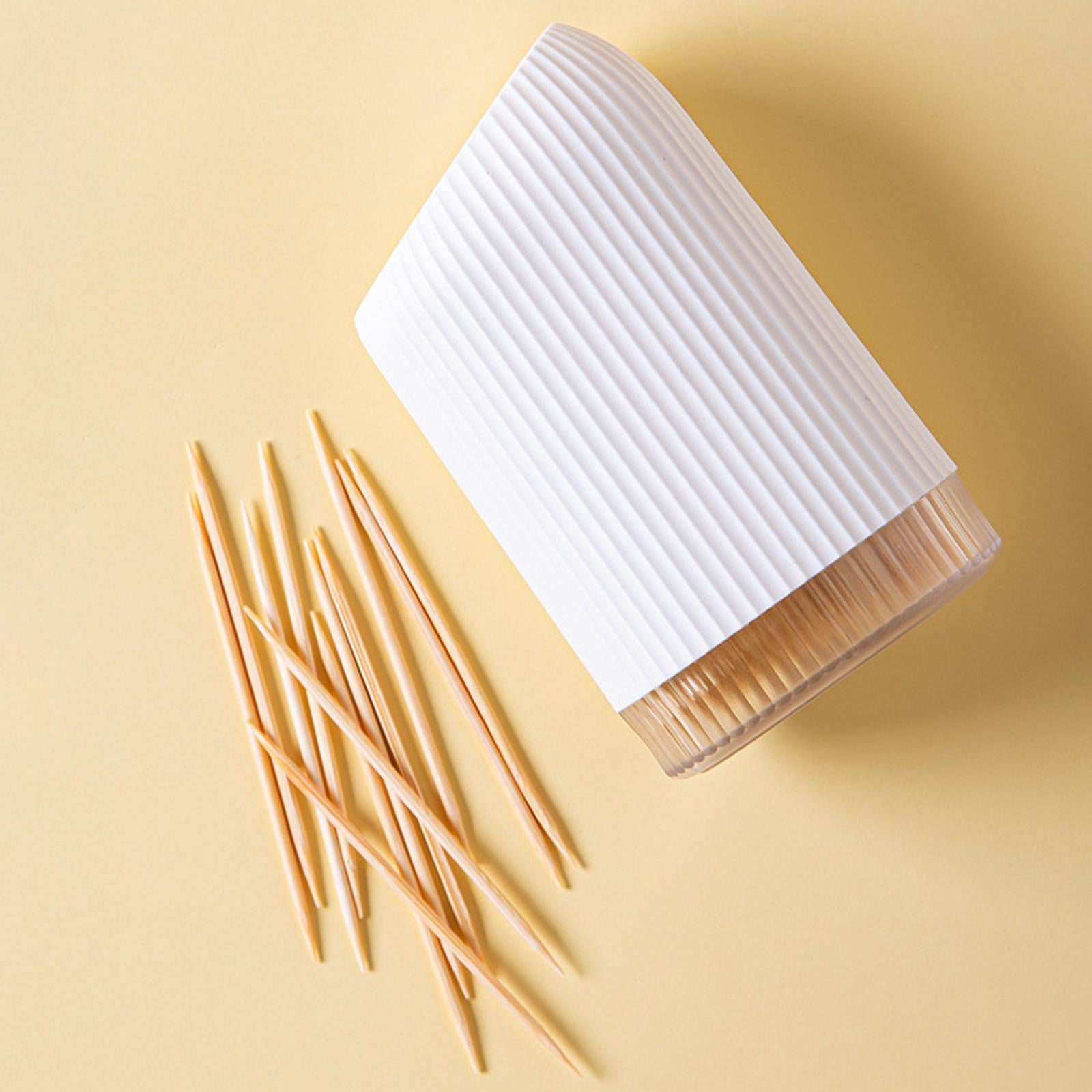 Portable Toothpick Holder Box Ornaments Stylish for Home Restaurant Kitchen