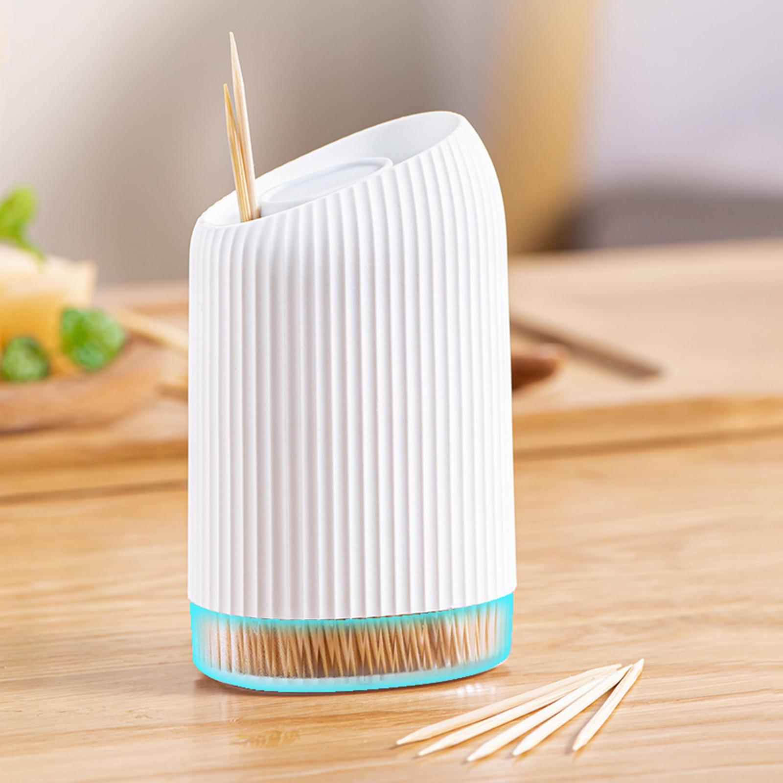 Portable Toothpick Holder Box Ornaments Stylish for Home Restaurant Kitchen