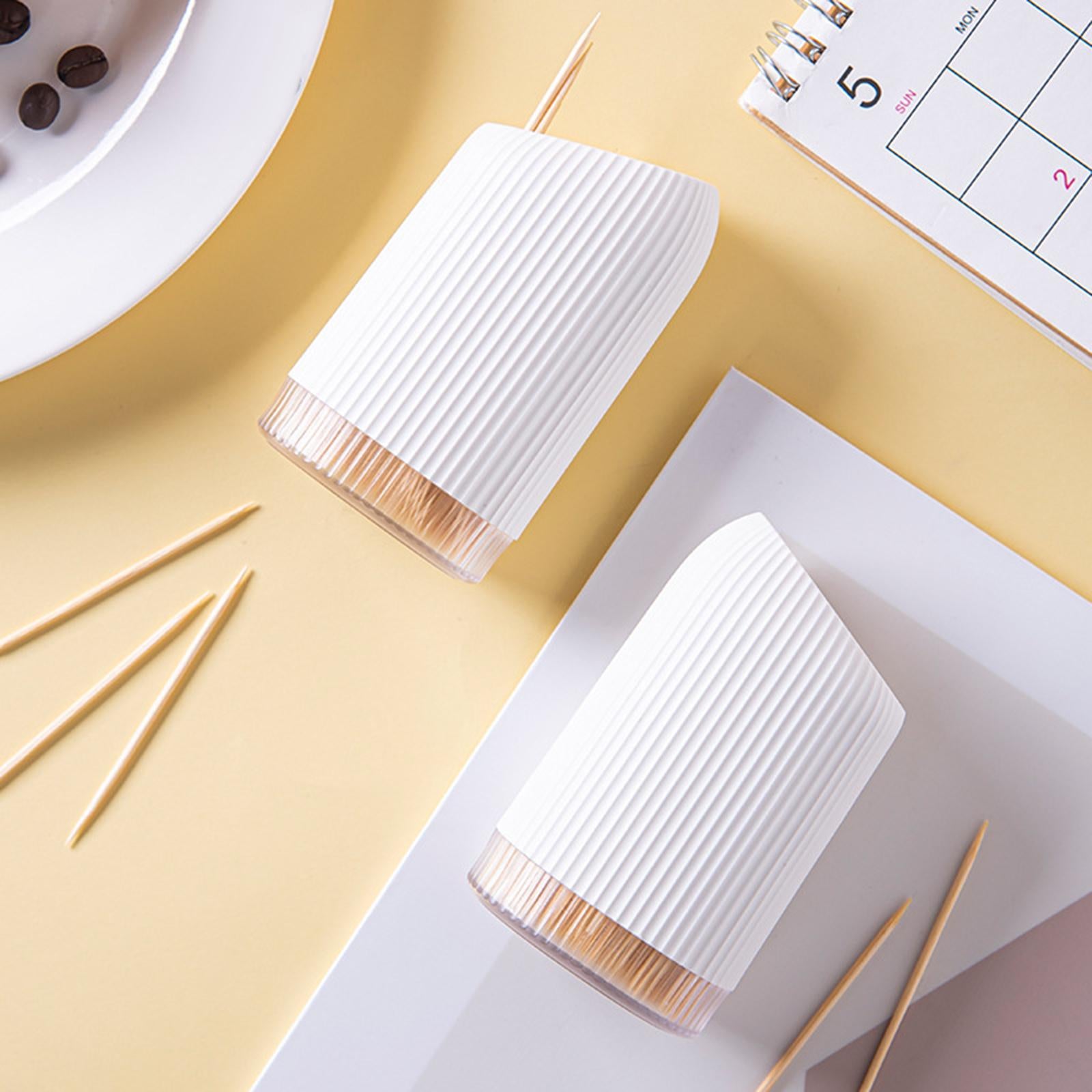 Portable Toothpick Holder Box Ornaments Stylish for Home Restaurant Kitchen