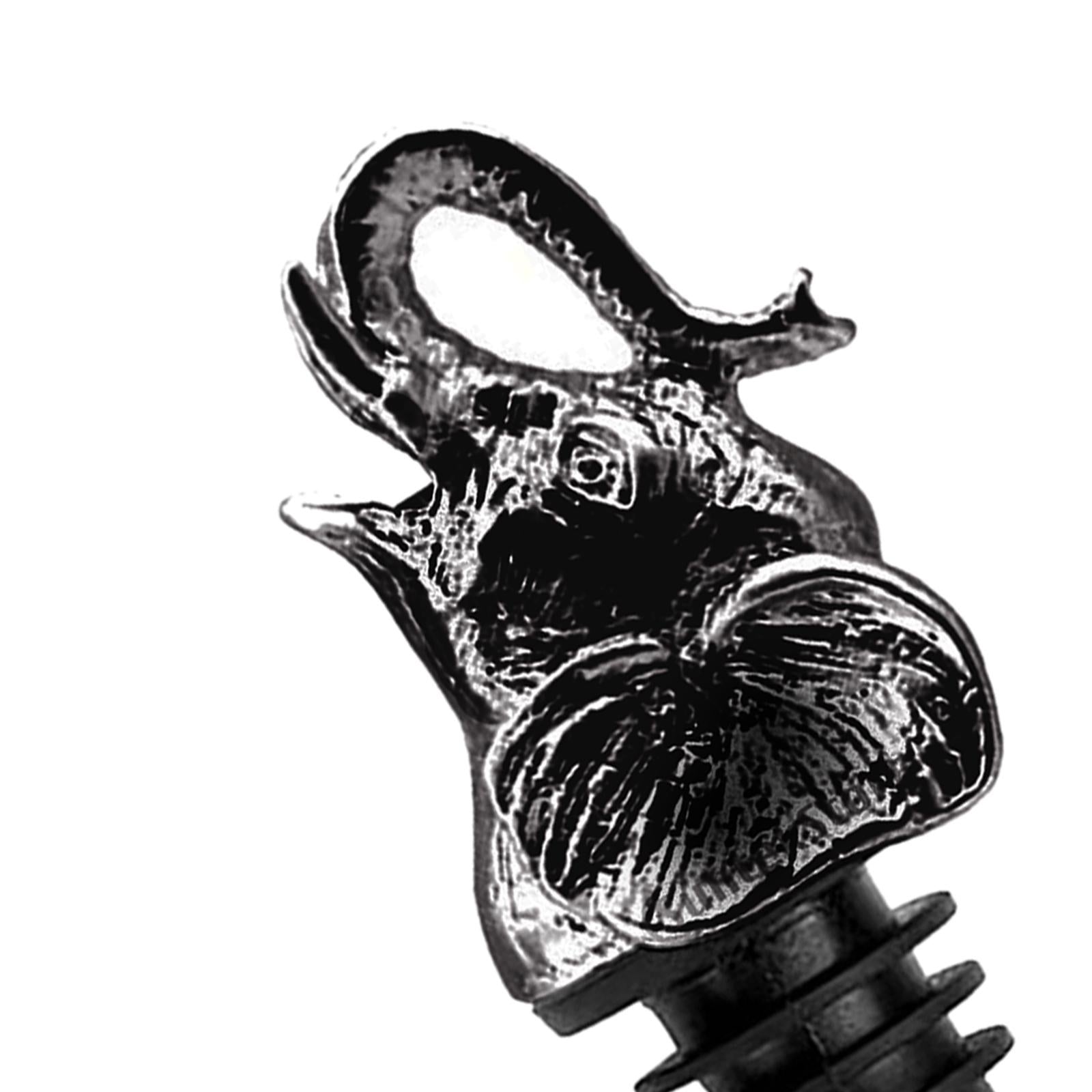 Stainless Steel Wine Pourer Wine Pourer Spout Stopper for Party Elephant