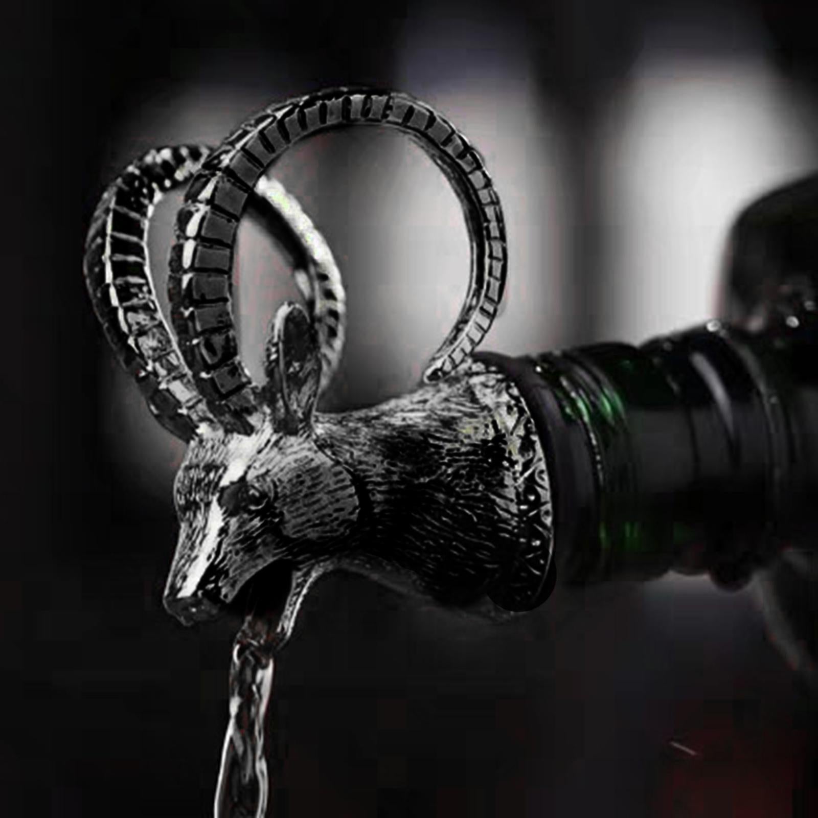 Stainless Steel Wine Pourer Wine Pourer Spout Stopper for Party Sheep