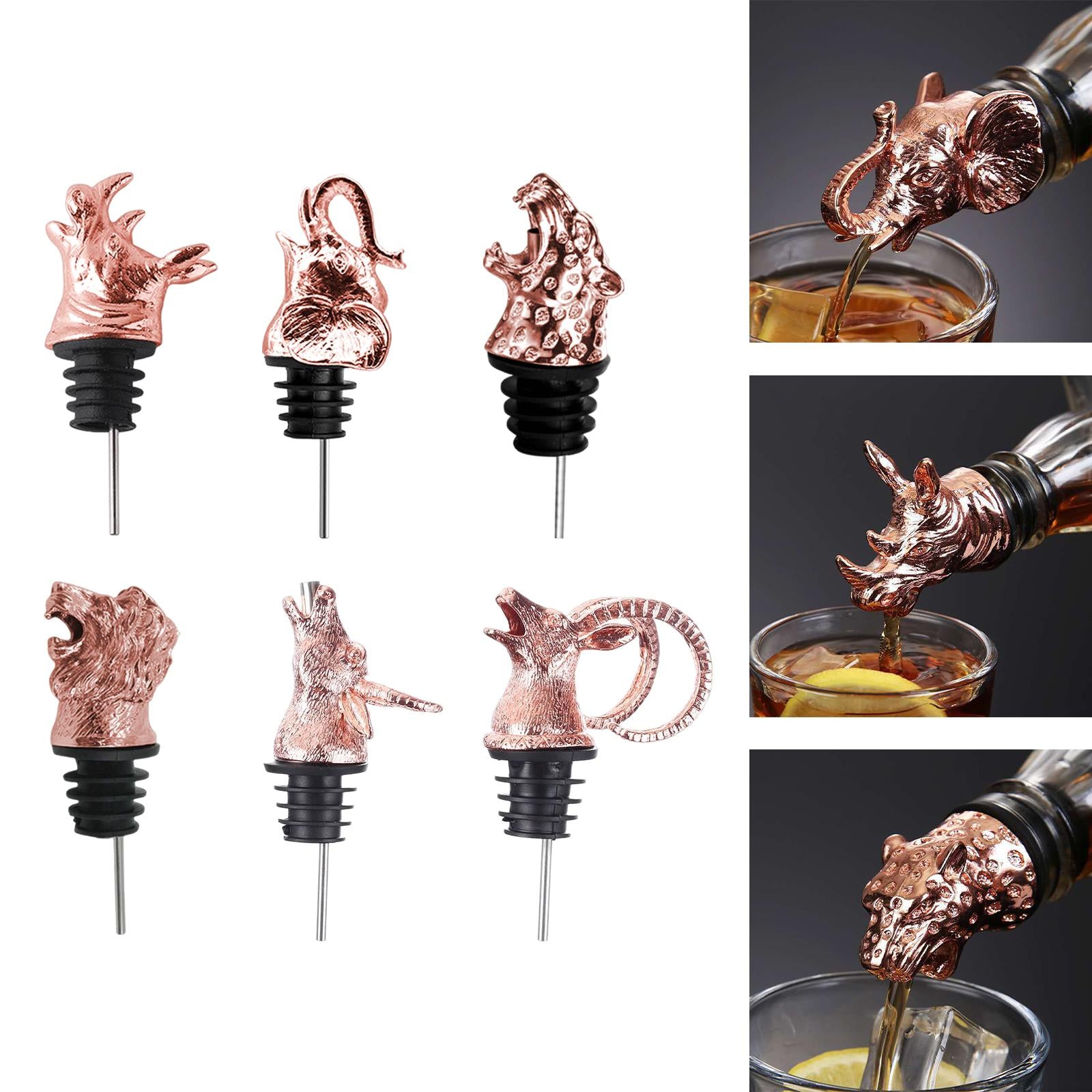 Wine Aerator Pourer Liquor Pourer Wine Stopper Wine Pourer for Club Bar Home Rhino