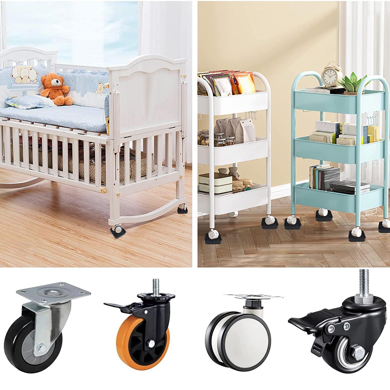4Pcs Furniture Pad Bed Stopper Prevent Scratches for Sofa Hard Floors