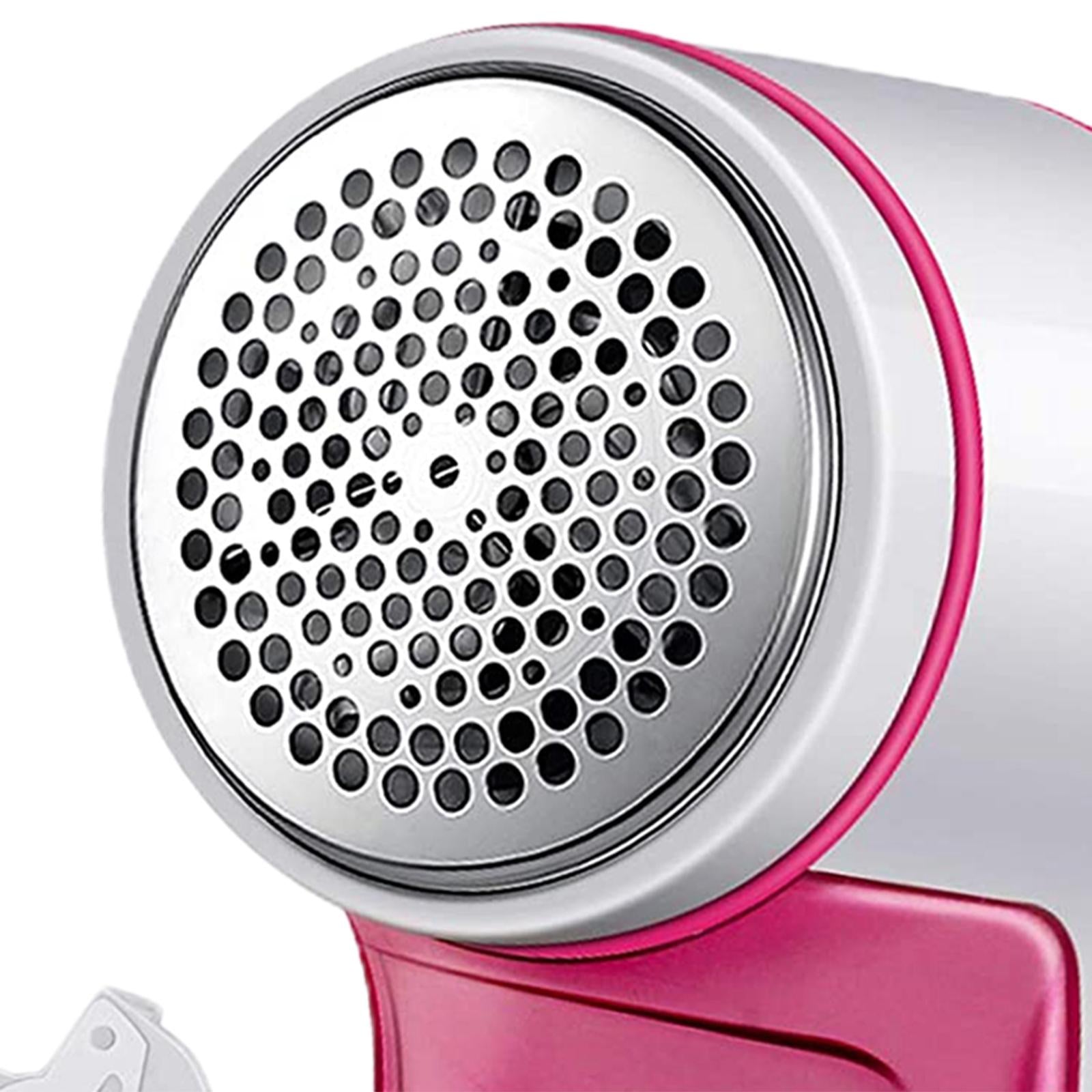 Lint Remover Fabric Shaver Removal Tool Trimmer for Cashmere Clothing Wool Pink