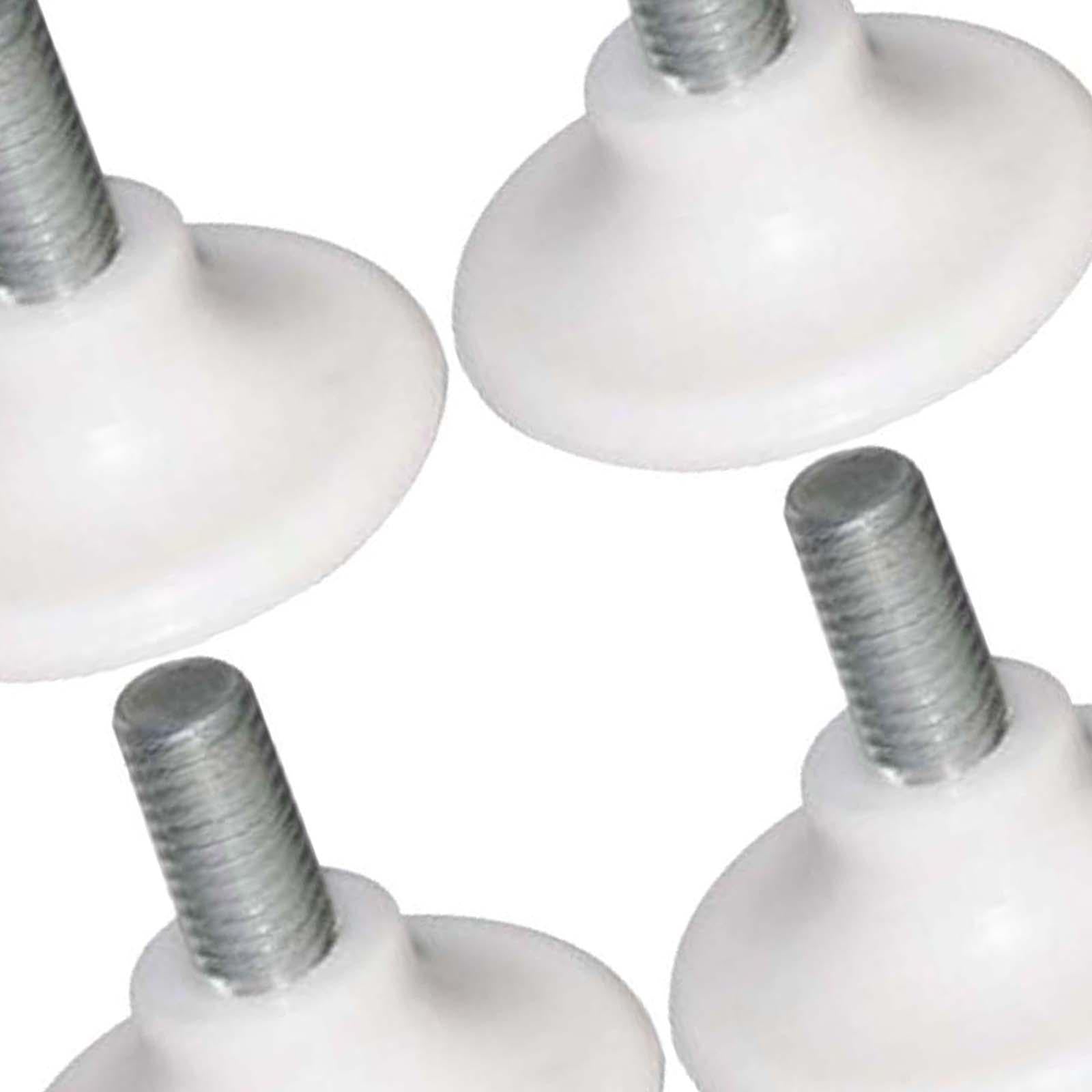 6 Pieces Furniture Levelers Leveling Feet for Furniture Chair 0.8cmx2cm