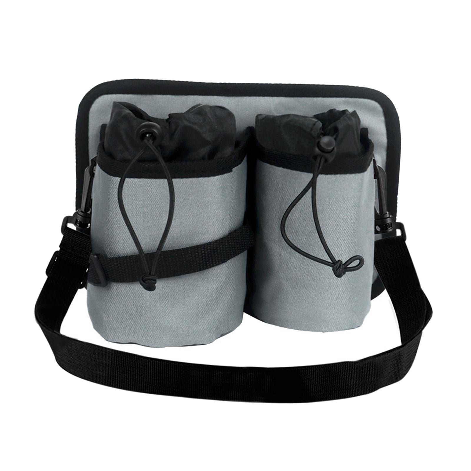Foldable Travel Drink Caddy Sturdy Flexible Free Hand for Travelers Tourist