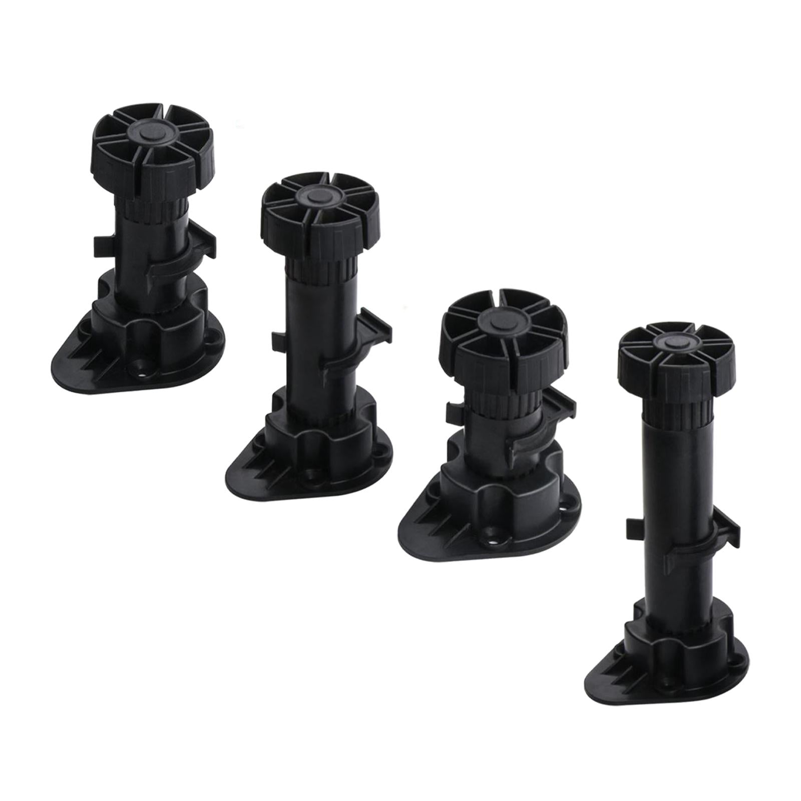 Adjustable Cabinet Feet Silent ABS Thicken Stable for Kitchen Sofa Furniture 10cm