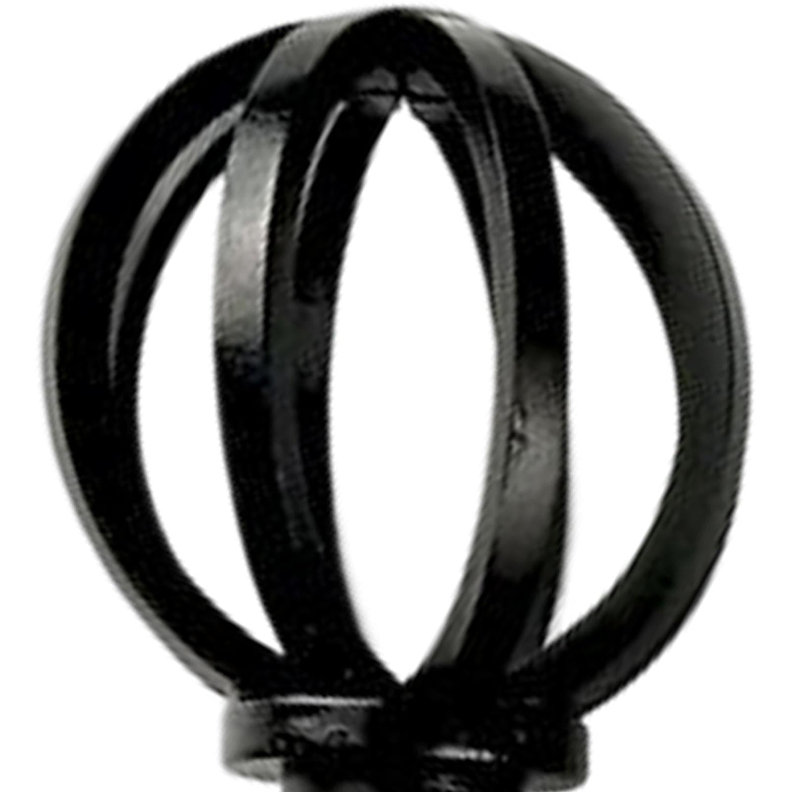 2Pcs Replacement Curtain Rod Finials 5/8 inch Diameter for Office Home