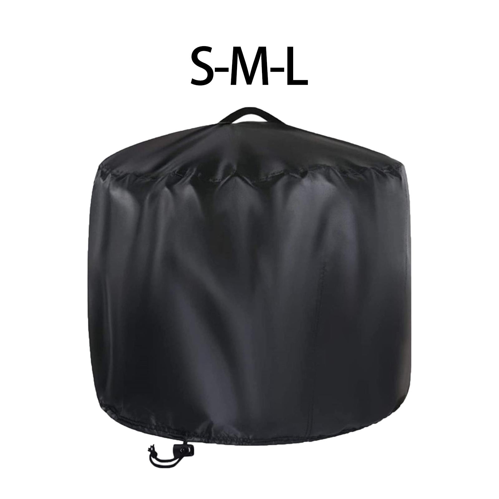 Fire Pit Cover Brazier Cover Windproof Firepit Protective Cover for Indoor S