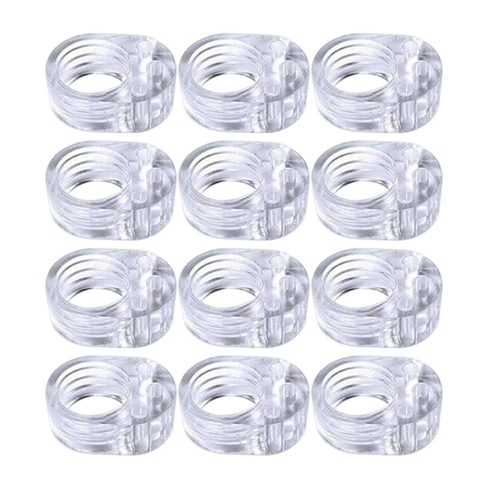 12x Door Handle Stopper Door Handle Buffer Windproof Door Handle for Home
