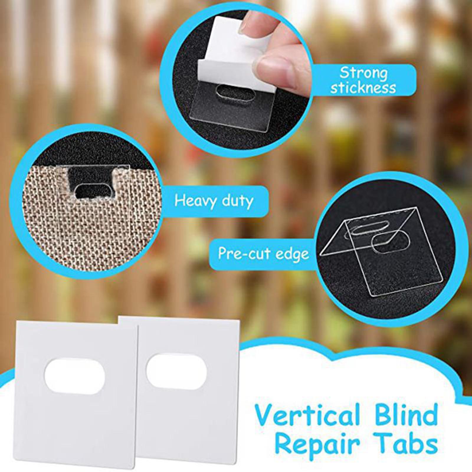 Vertical Blind Repair Tabs Self Adhesive Office Replacement Accessories