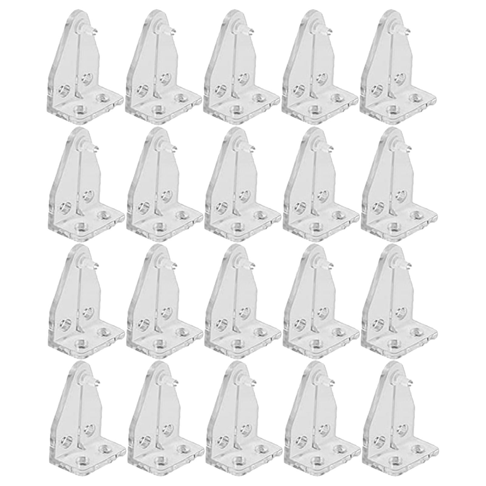 20Pcs Blinds Positioning Hooks Curtain Holder Fittings for Vertical Shutters