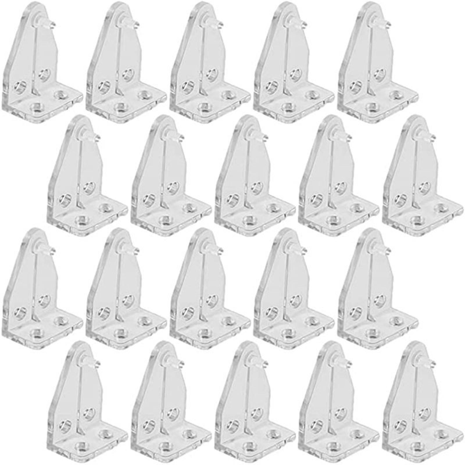 20Pcs Blinds Positioning Hooks Curtain Holder Fittings for Vertical Shutters