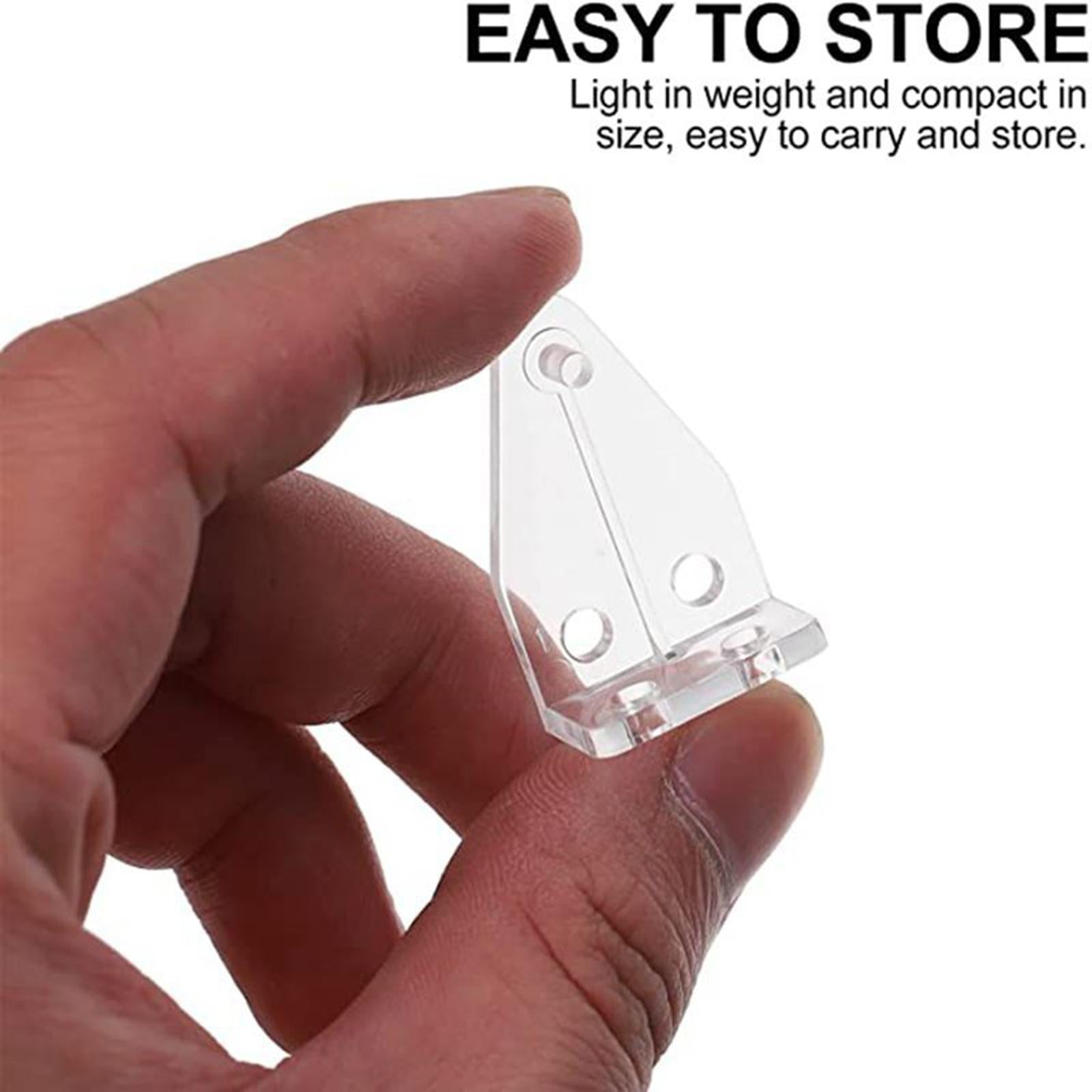 20Pcs Blinds Positioning Hooks Curtain Holder Fittings for Vertical Shutters