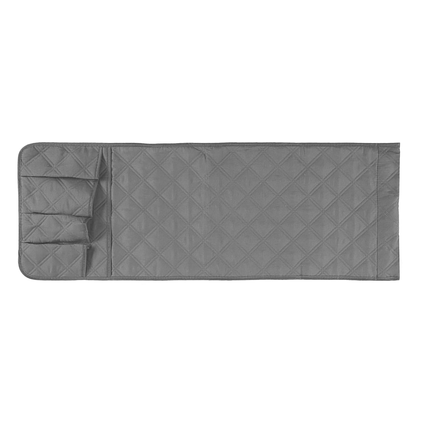 Non Slip Sofa Armrest Organizer Armchair Caddy for Couch Living Room Sofa Gray