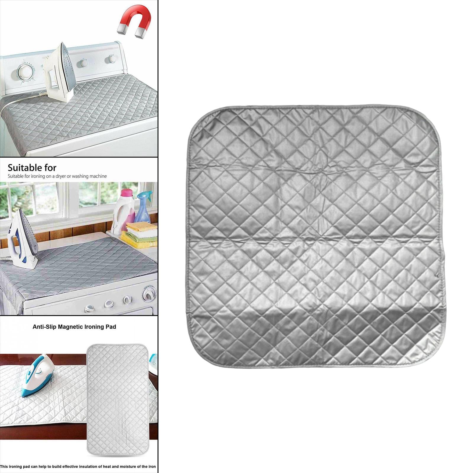 Ironing Mat Heat Resistant for Bed Dryer Ironing Board Magnet Square
